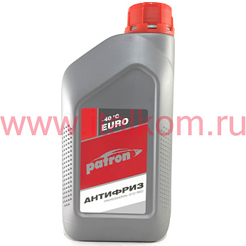 AF RED 1 PATRON Patron антифриз (Patron G12/RED) красный 0.92л AF RED 1 PATRON