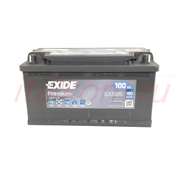 ea1000 EXIDE аккумулятор EXIDE PREMIUM 12V 100AH 900A ETN 0 ea1000