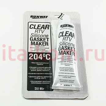 RW8502 RUNWAY герметик-прокладка (прозрачный) 85 гр. RW8502